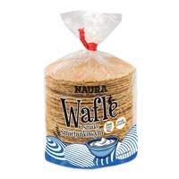 Naura WAFLE O SMAKU ŚMIETANKOWYM BEZ DODATKU CUKRU 100g