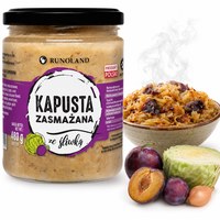 Runoland KAPUSTA ZASMAŻANA ze ŚLIWKĄ 480G