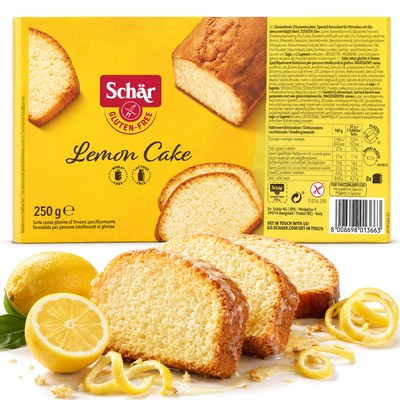 Schar LEMON CAKE CIASTO CYTRYNOWE BEZGLUTENOWE 250G
