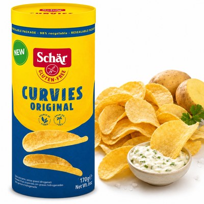 Schar CHIPSY ZIEMNIACZANE NATURALNE BEZGLUTENOWE 170G