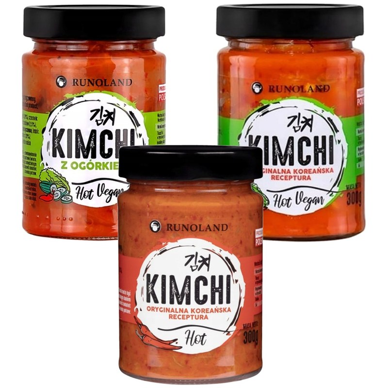 Runoland KIMCHI HOT VEGAN ostra pikantna pekińśka kapusta