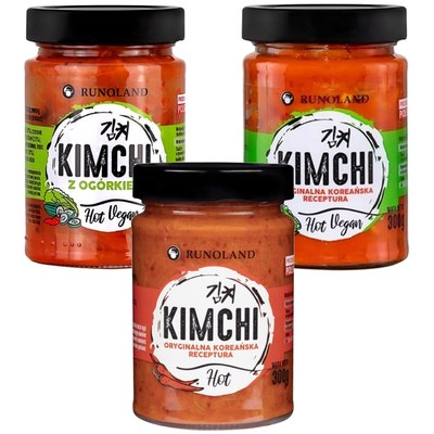 Runoland KIMCHI HOT VEGAN ostra pikantna pekińśka kapusta