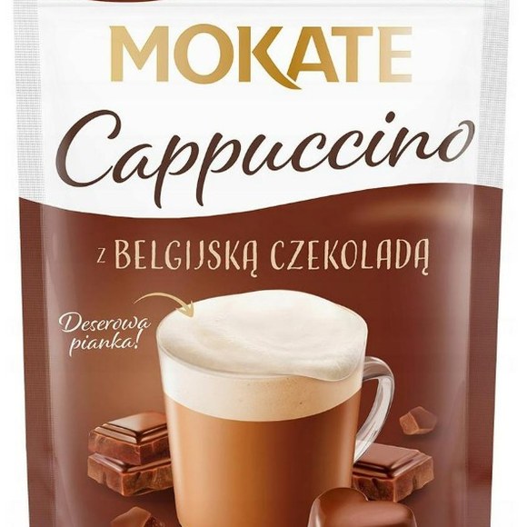 Mokate kawa CAPPUCCINO z BELGIJSKĄ CZEKOLADĄ czekoladowe