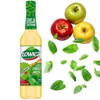 Łowicz WITAMINY SYROP JABŁKO-MIĘTA Tymbark 400ML