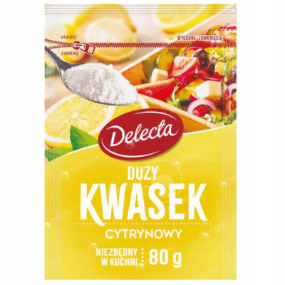 DELECTA KWASEK CYTRYNOWY duży 80g