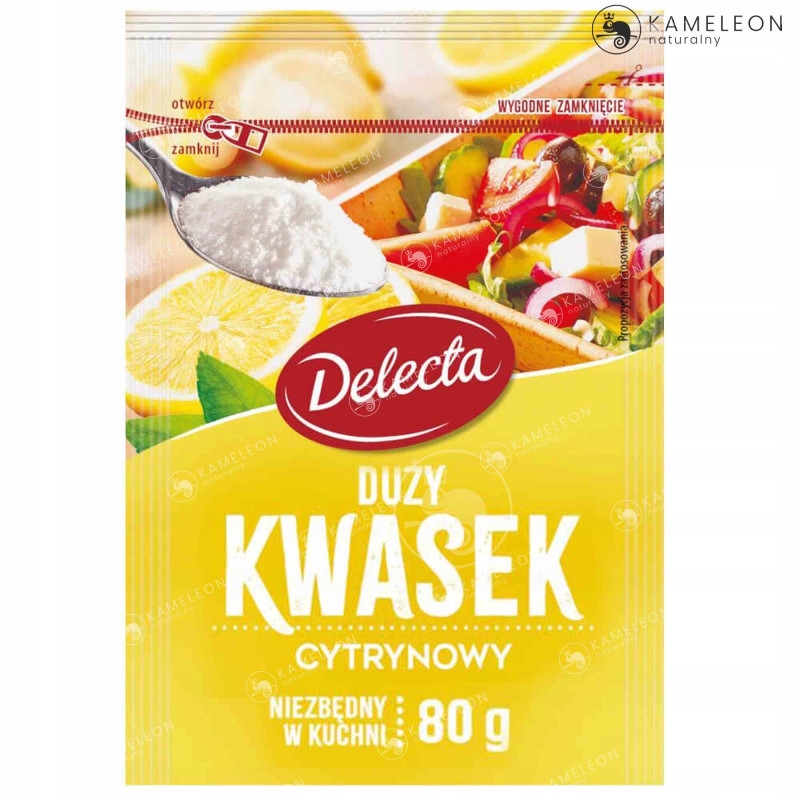 DELECTA KWASEK CYTRYNOWY duży 80g