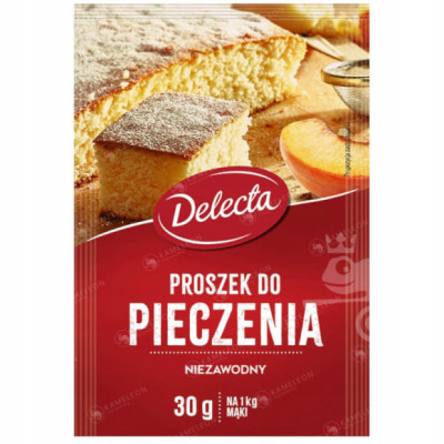 Delecta PROSZEK DO PIECZENIA 30g duże opakowanie