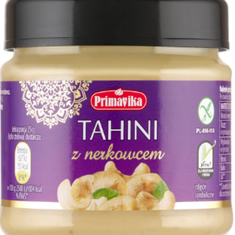 Primavika TAHINI Z NERKOWCEM pasta sezamowa 185G