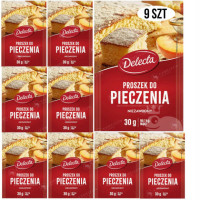 Delecta PROSZEK DO PIECZENIA duże opakowanie 9 szt
