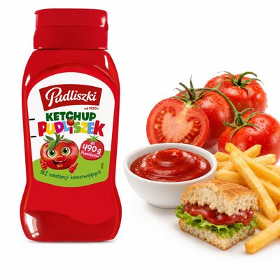 Pudliszki KETCHUP PUDLISZEK DLA DZIECI bez konserwantów 275G