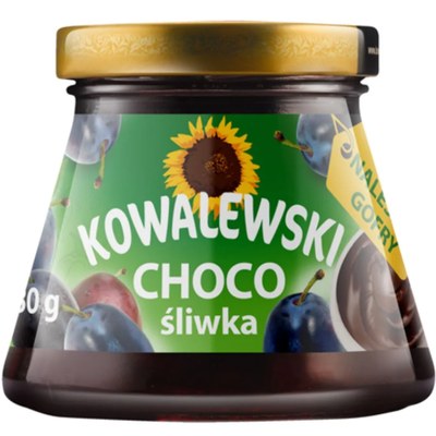 Kowalewski CHOCO ŚLIWKA POWIDŁA ŚLIWKOWE Z KAKAO 180G