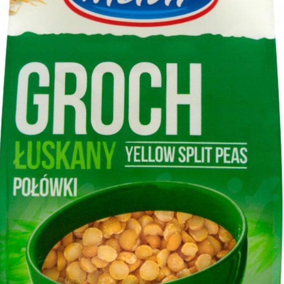 Melvit GROCH ŁUSKANY POŁÓWKI 400G