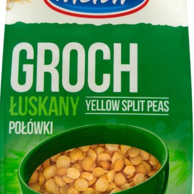 Melvit GROCH ŁUSKANY POŁÓWKI 400G