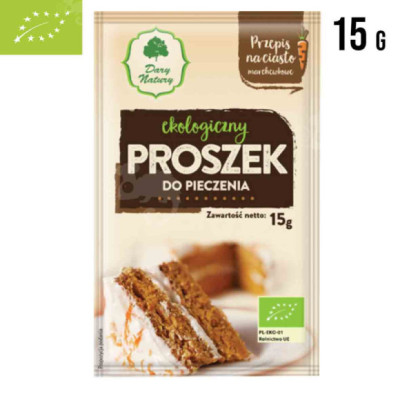 PROSZEK DO PIECZENIA ekologiczny DARY NATURY 15g 1 sztuka