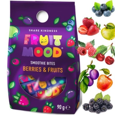 FRUIT MOOD - SMOOTHIE BITES - FRUITS & BERRIES 90g