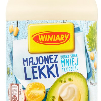Winiary MAJONEZ LEKKI dobry smak OBNIŻONA ZAWARTOŚĆ