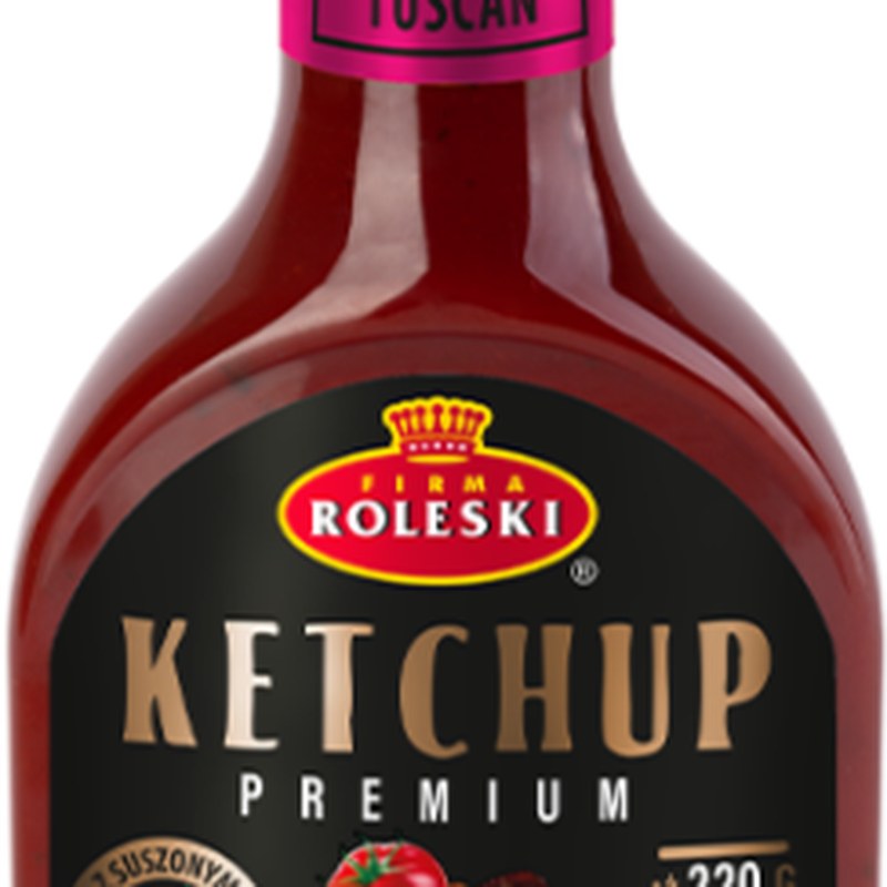 Roleski KETCHUP PREMIUM TOSKAŃSKI aż 220G pomidorów w 100G