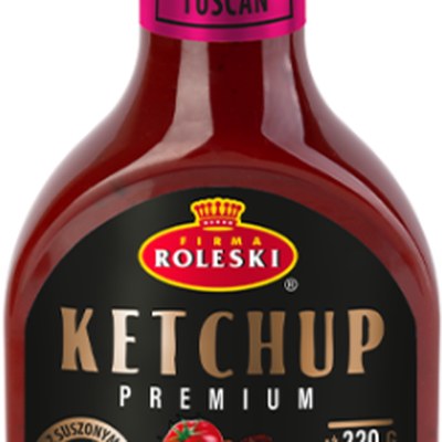 Roleski KETCHUP PREMIUM TOSKAŃSKI aż 220G pomidorów w 100G