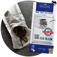 FILTRY DO HERBATY papierowe FINUM S slim SMALL 100