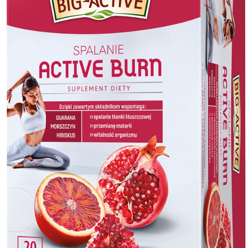 BIG-ACTIVE herbata funkcjonalna ACTIVE BURN SPALANIE 20