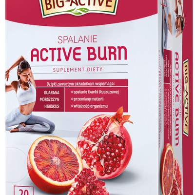 BIG-ACTIVE herbata funkcjonalna ACTIVE BURN SPALANIE 20