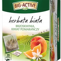 BIG-ACTIVE HERBATA BIAŁA BRZOSKWINIA I KWIAT POMARAŃCZY 20