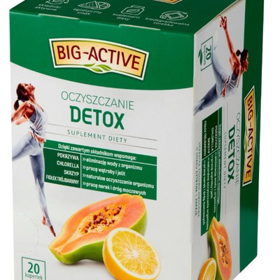 BIG-ACTIVE herbata funkcjonalna DETOKS OCZYSZCZANIE 20