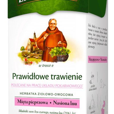 BIG-ACTIVE HERBATA ZIOŁA MNICHA NA PRAWIDŁOWE TRAWIENIE 20
