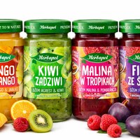 HERBAPOL mix dżemów MANGO KIWI MALINA FIGA niskosłodzone