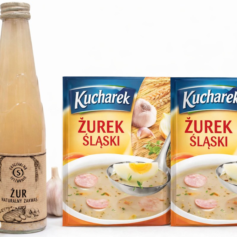 ŻUREK WIELKANOCNY wielkanoc zestaw 1xŻUR ZAKWAS + 2x ŻUREK