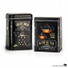 PUSZKA METALOWA herbatę CUP OF TEA malutka na 25g
