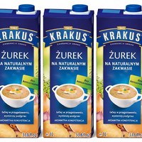Krakus ŻUREK ŻUR gotowa ZUPA NA NATURALNYM ZAKWASIE 1L x 5