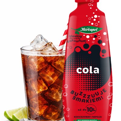 Herbapol KONCENTRAT NAPOJU smak COLA KOLA 405ML