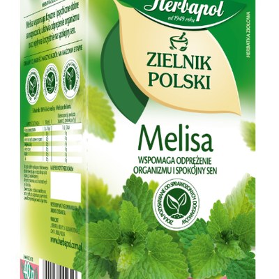 Herbapol POLSKI ZIELNIK MELISA wsparcie ODPREŻENIE SEN 20