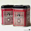 PUSZKA METALOWA na herbatę ENGLISH TEA bordowa 25g PUSZKA METALOWA na herbatę ENGLISH TEA bordowa 25g