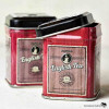 PUSZKA METALOWA na herbatę ENGLISH TEA bordowa 25g PUSZKA METALOWA na herbatę ENGLISH TEA bordowa 25g