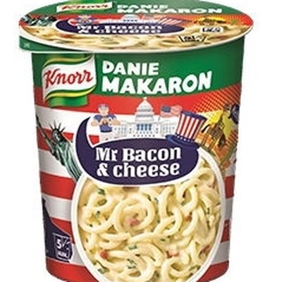 Knorr DANIE GORĄCY KUBEK MAKARON MR BACON & CHEESE 71G KUBEK