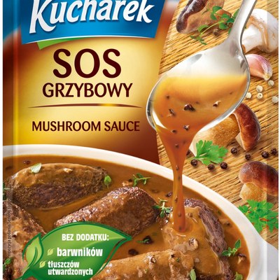 KUCHAREK SOS GRZYBOWY klasyczny GOTOWY W 3 MINUTY 28G