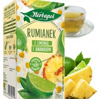 Herbapol HERBATKA ZIOŁOWA RUMIANEK LIMONKĄ I ANANASEM