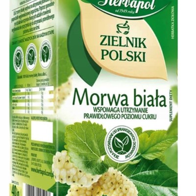 Herbapol POLSKI ZIELNIK MORWA BIAŁA wsparcie DOBRY POZIOM