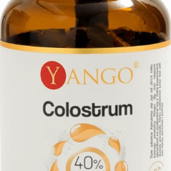 Yango COLOSTRUM siara bydlęca 40% IGG wsparcie ODPORNOŚĆ 90