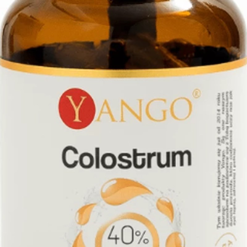 Yango COLOSTRUM siara bydlęca 40% IGG wsparcie ODPORNOŚĆ 90