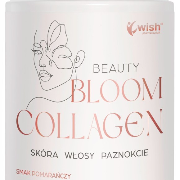 Wish KOLAGEN BEAUTY smak pomarańczowy SKÓRA WŁOSY PAZNOKCIE