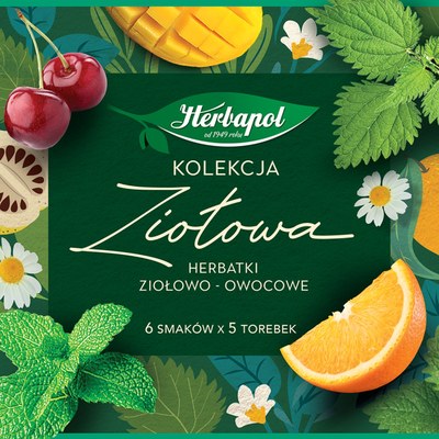 Herbapol KOLEKCJA HERBAT ZIOŁOWO-OWOCOWYCH BOMBONIERKA 6