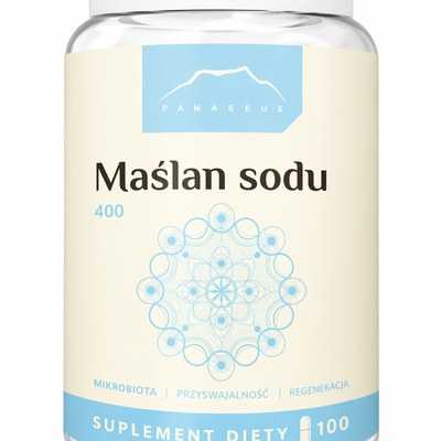 Nanga MAŚLAN SODU wsparcie JELITA 100 kapsułek x 400 mg
