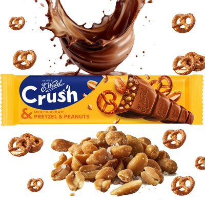 Wedel BATON CRUSH Z CZEKOLADY MLECZNEJ Z SOLONYMI