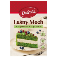 Delecta CIASTO LEŚNY MECH ZIELONE ze szpinakiem i kremem