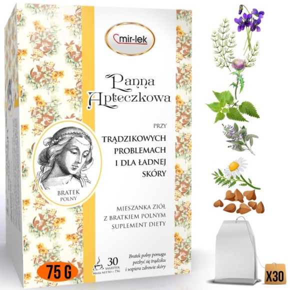 MIR-LEK PANNA APTECZKOWA wsparcie ZDROWA SKÓRA TRĄDZIK
