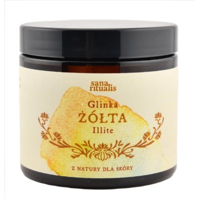 Sana Rituals FRANCUSKA GLINKA ŻÓŁTA 150G