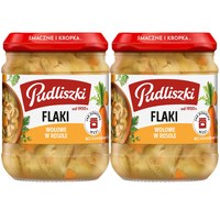 PUDLISZKI FLAKI WOŁOWE W ROSOLE 2X 450G = 900G bez